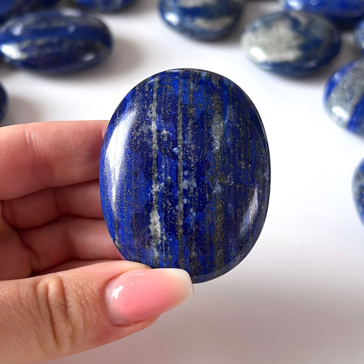 Lapis Lazuli Palm Stone