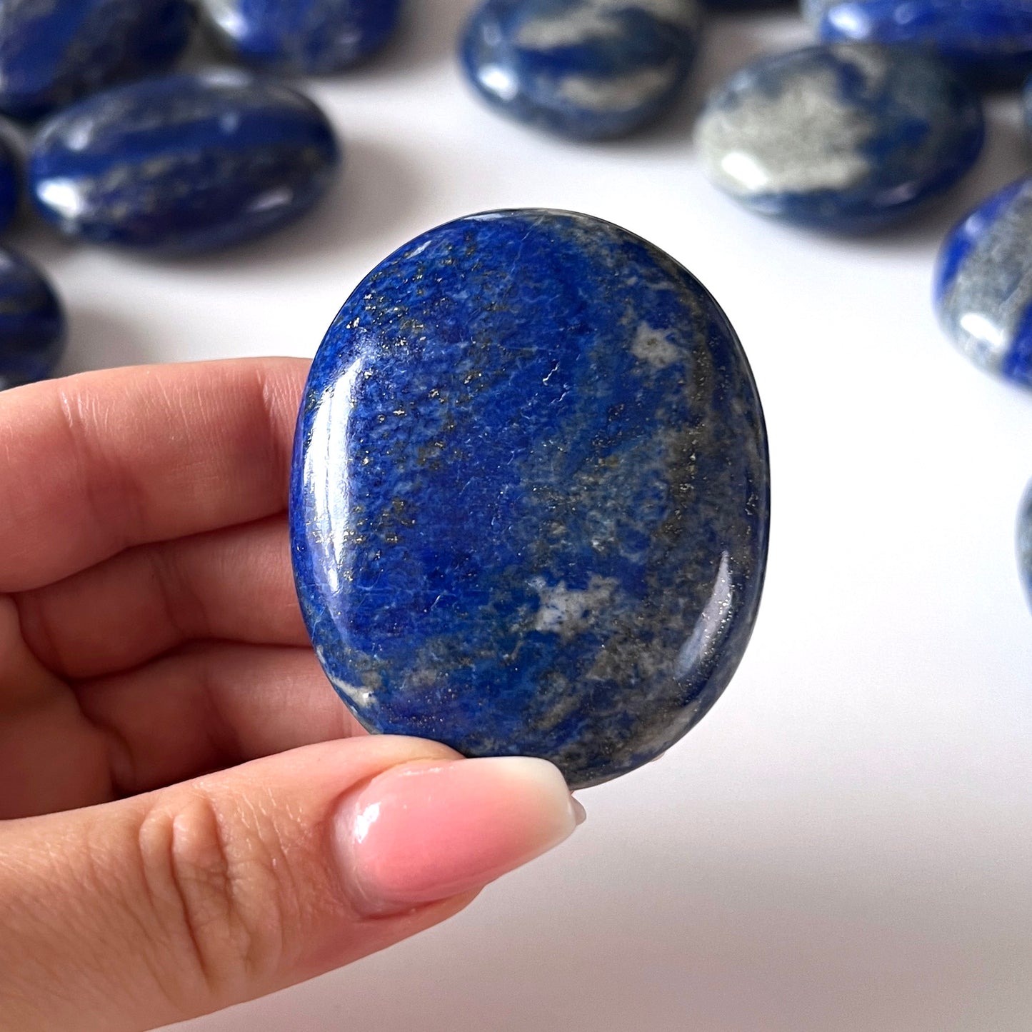Lapis Lazuli Palm Stone