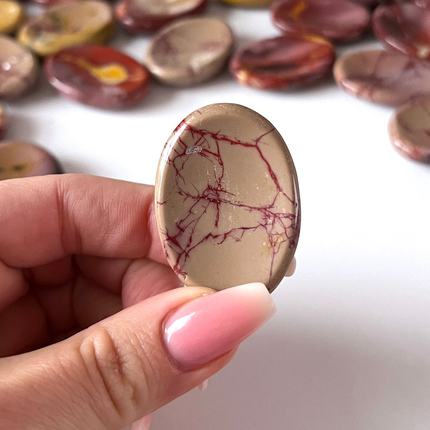 Mookaite Worry Stone