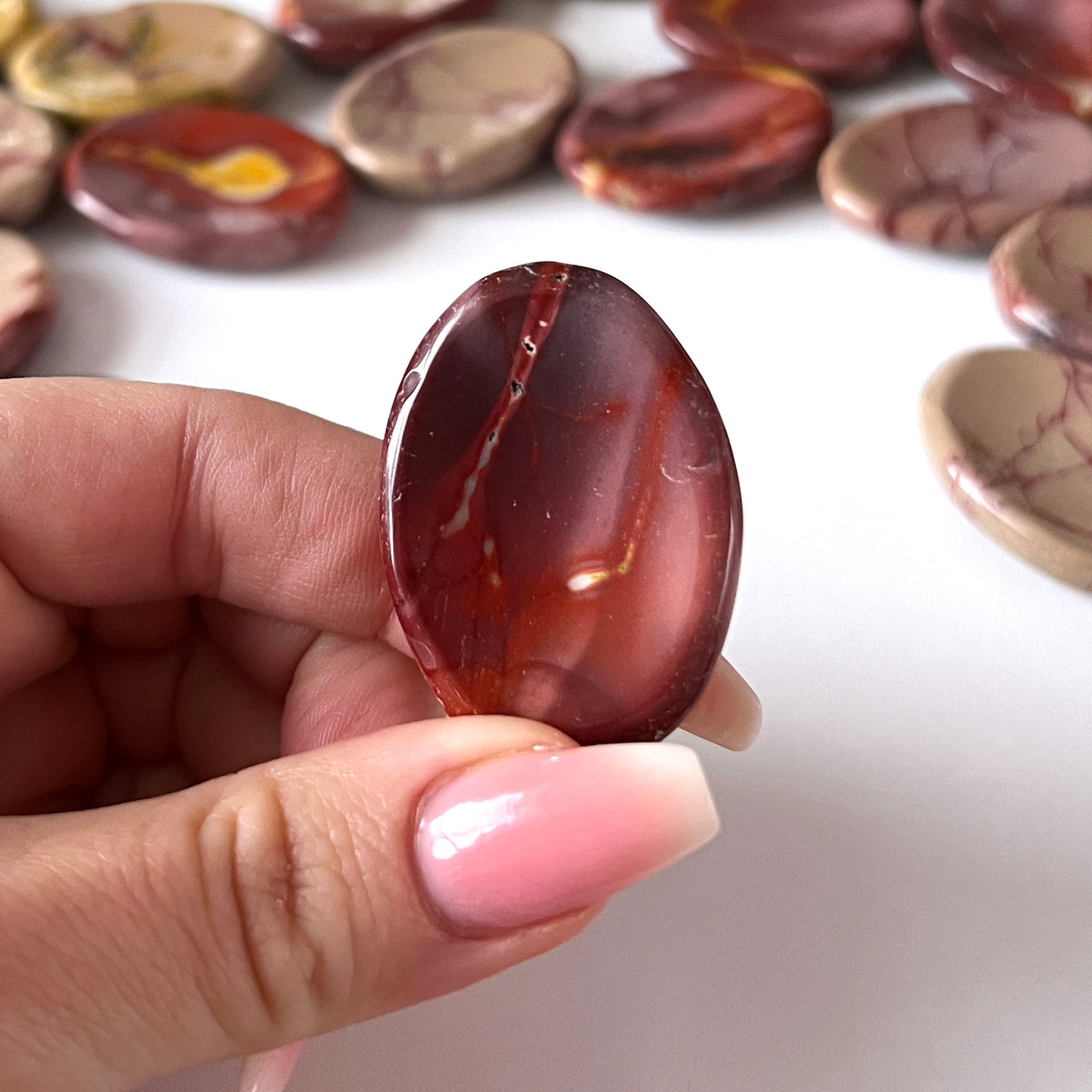 Mookaite Worry Stone