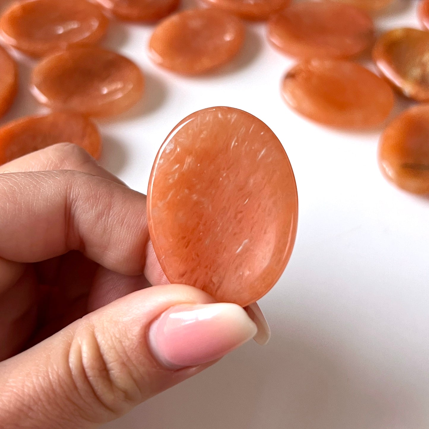 Orange Aventurine Worry Stone