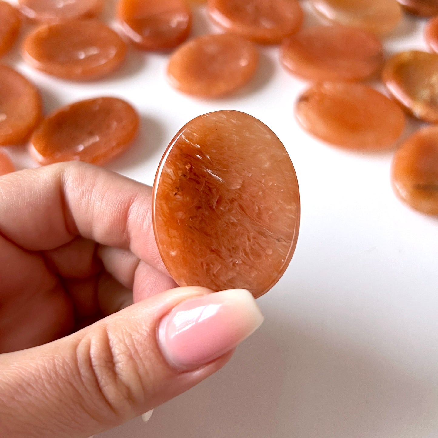 Orange Aventurine Worry Stone