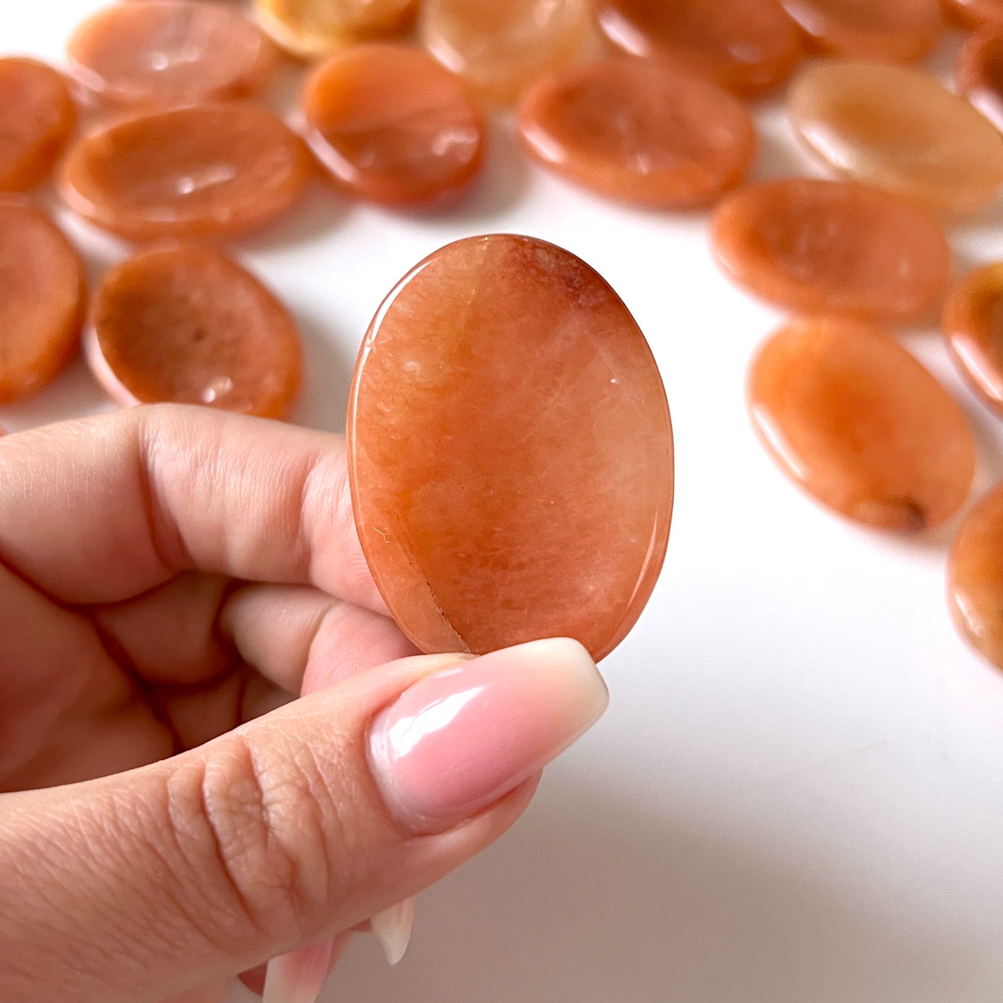 Orange Aventurine Worry Stone