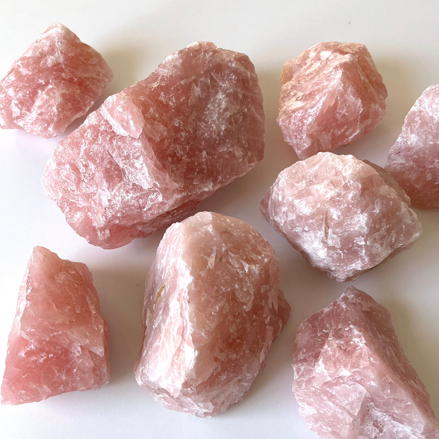 Large Raw Rose Quartz Chunk