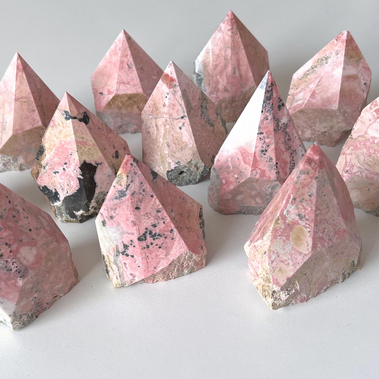 Peruvian Rhodonite Top Polished Point