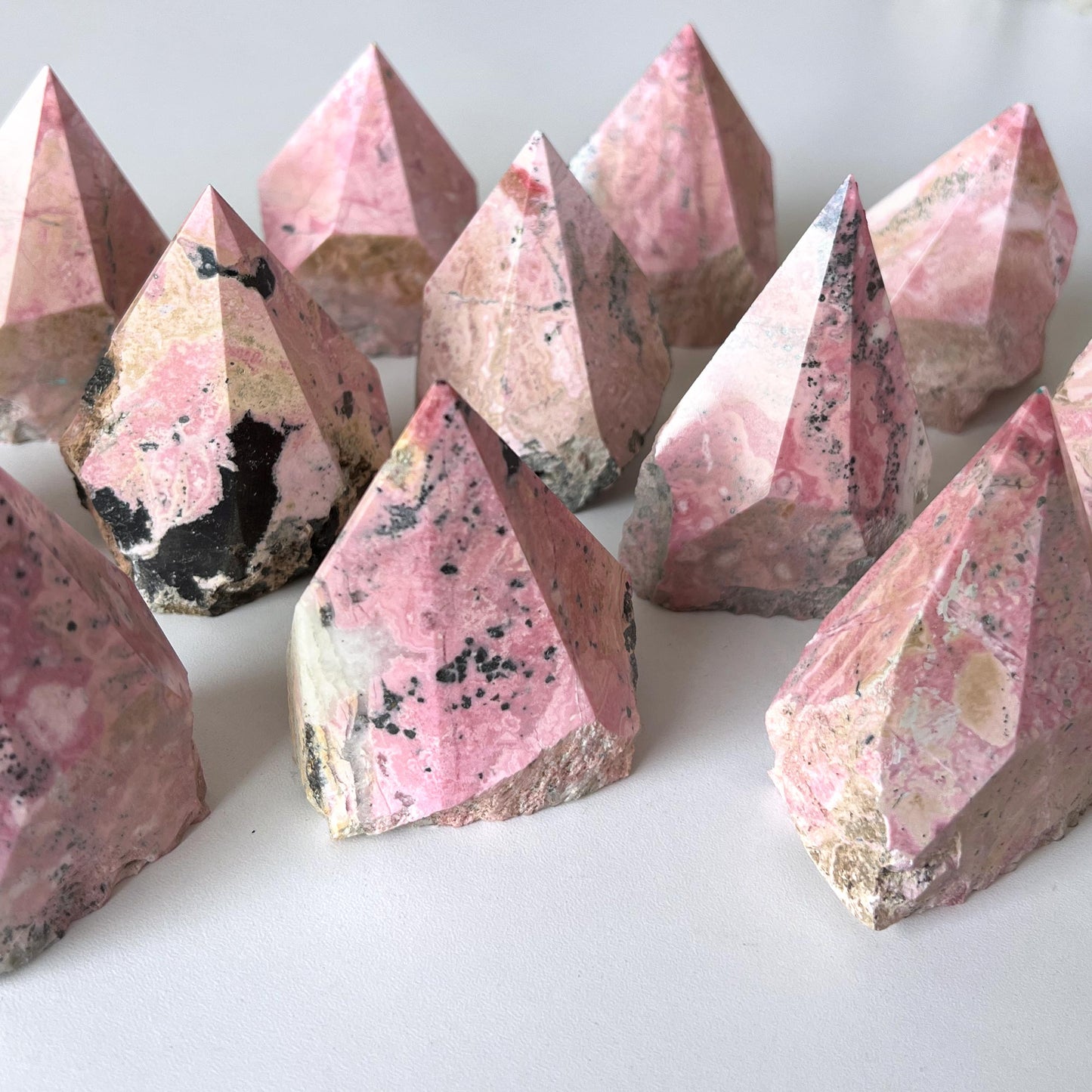 Peruvian Rhodonite Top Polished Point