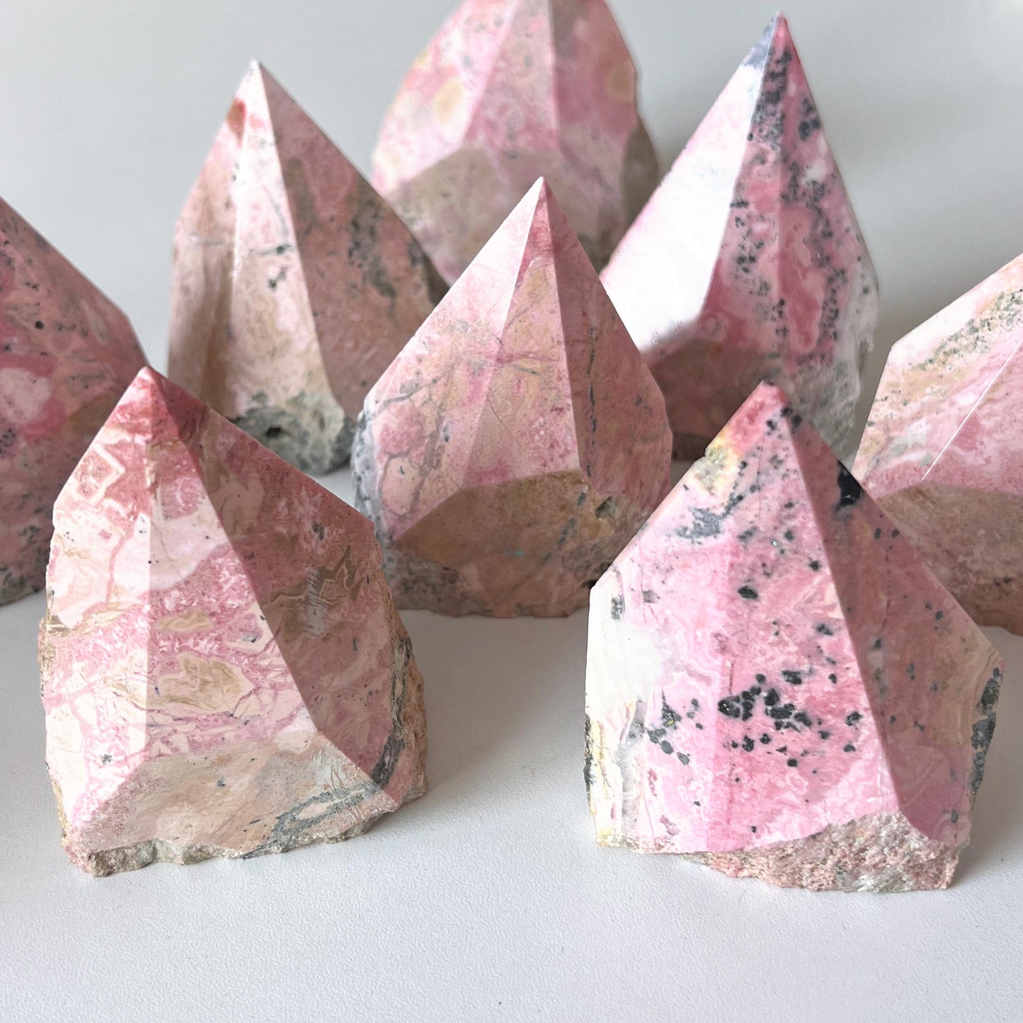 Peruvian Rhodonite Top Polished Point