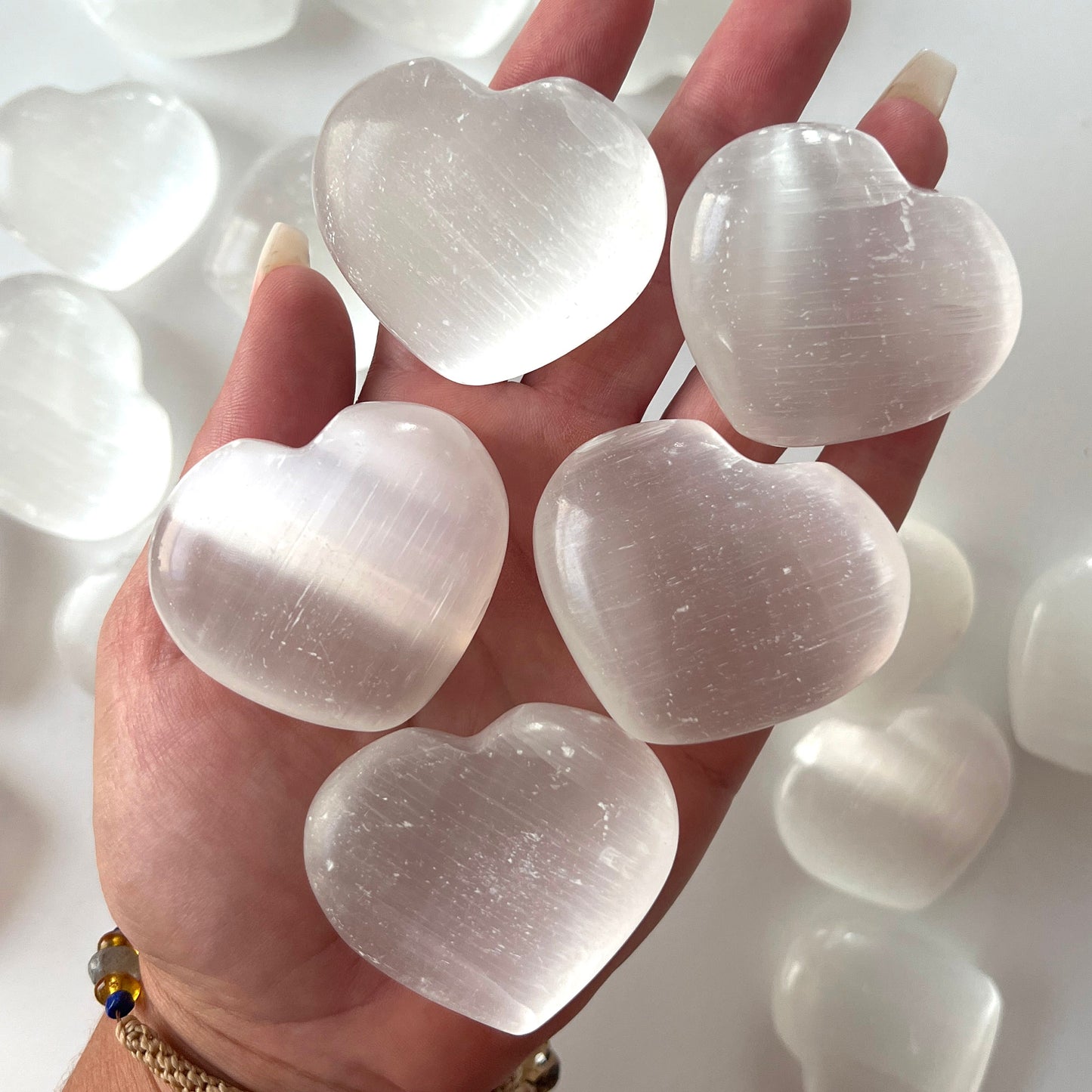 Selenite Heart