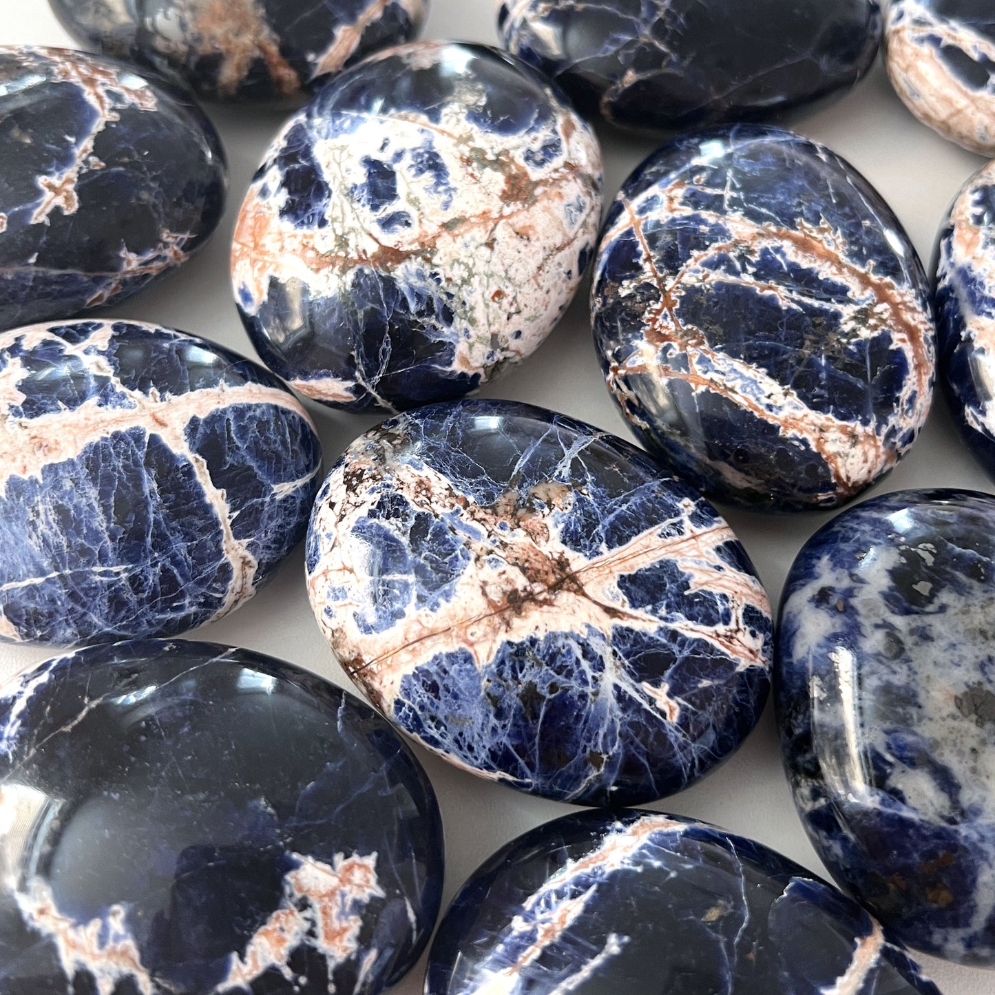 Sodalite Palm Stone