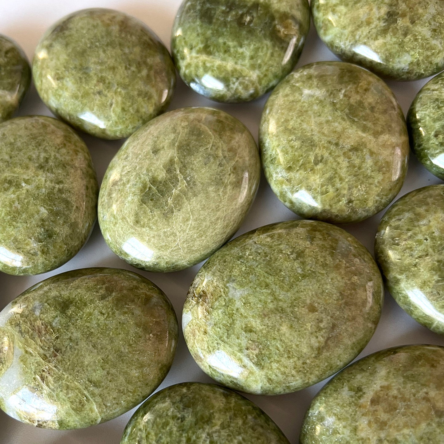 Vesuvianite Palm Stone