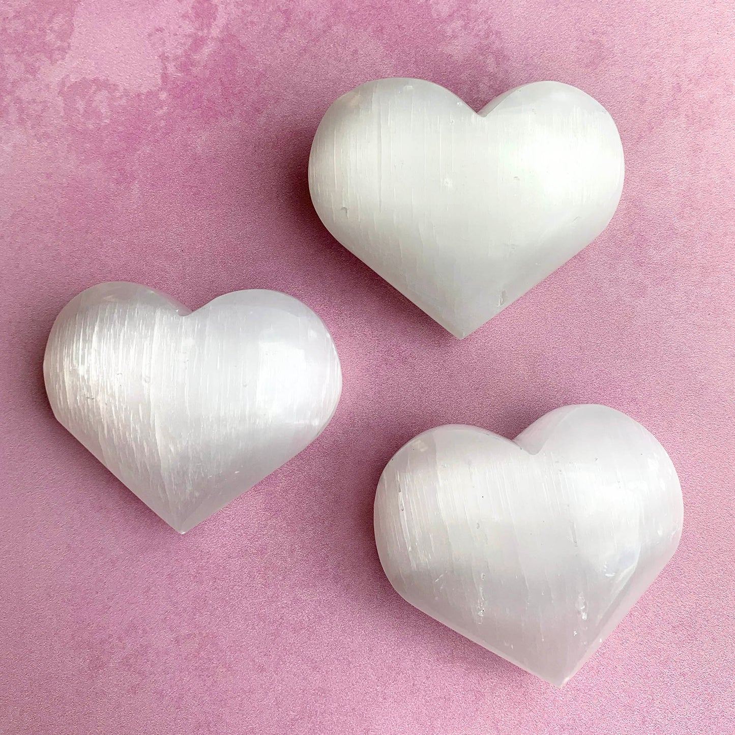 PURIFICATION Selenite Heart | Meditation Stone | Intuition Crystal - Sole Luna