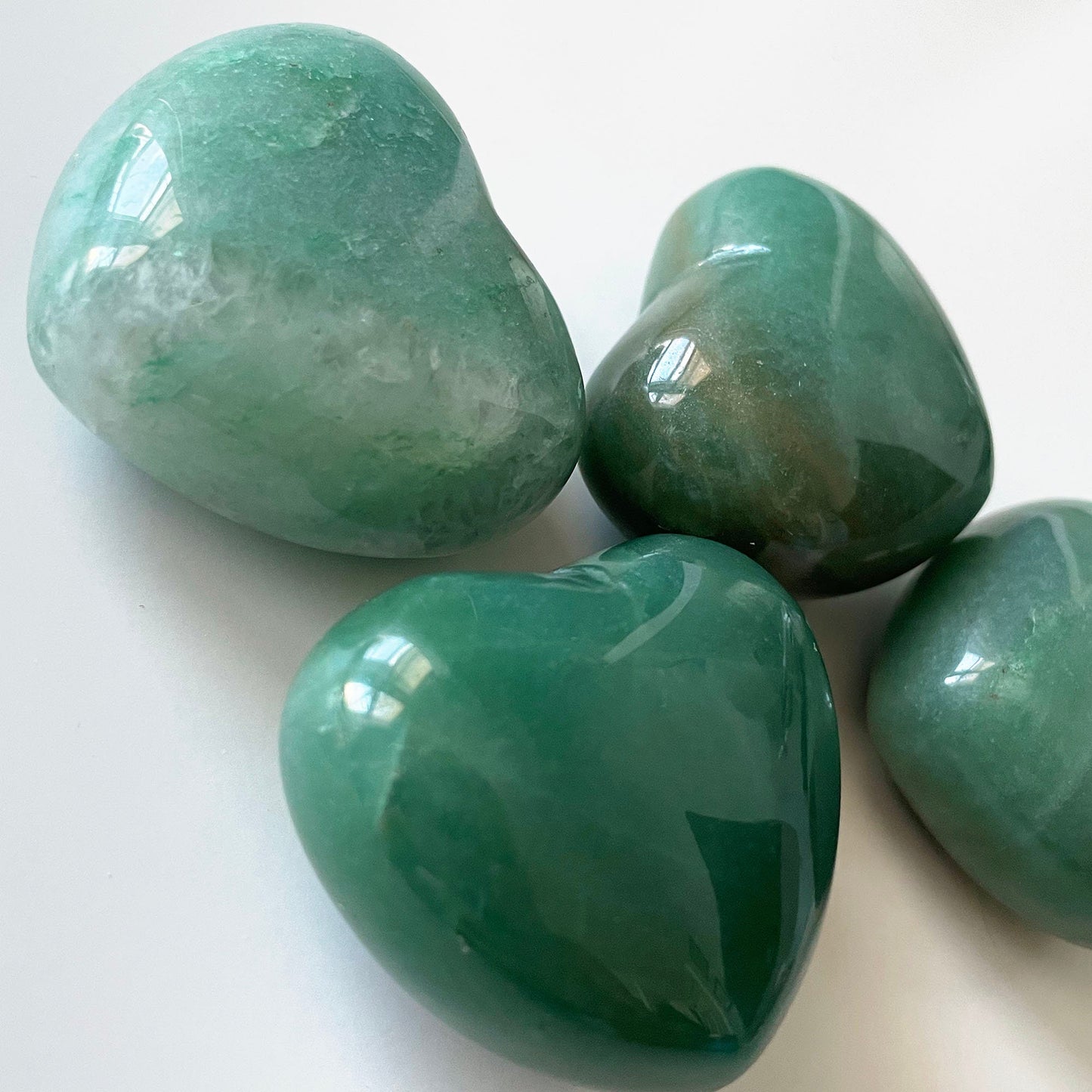 Green Aventurine Heart