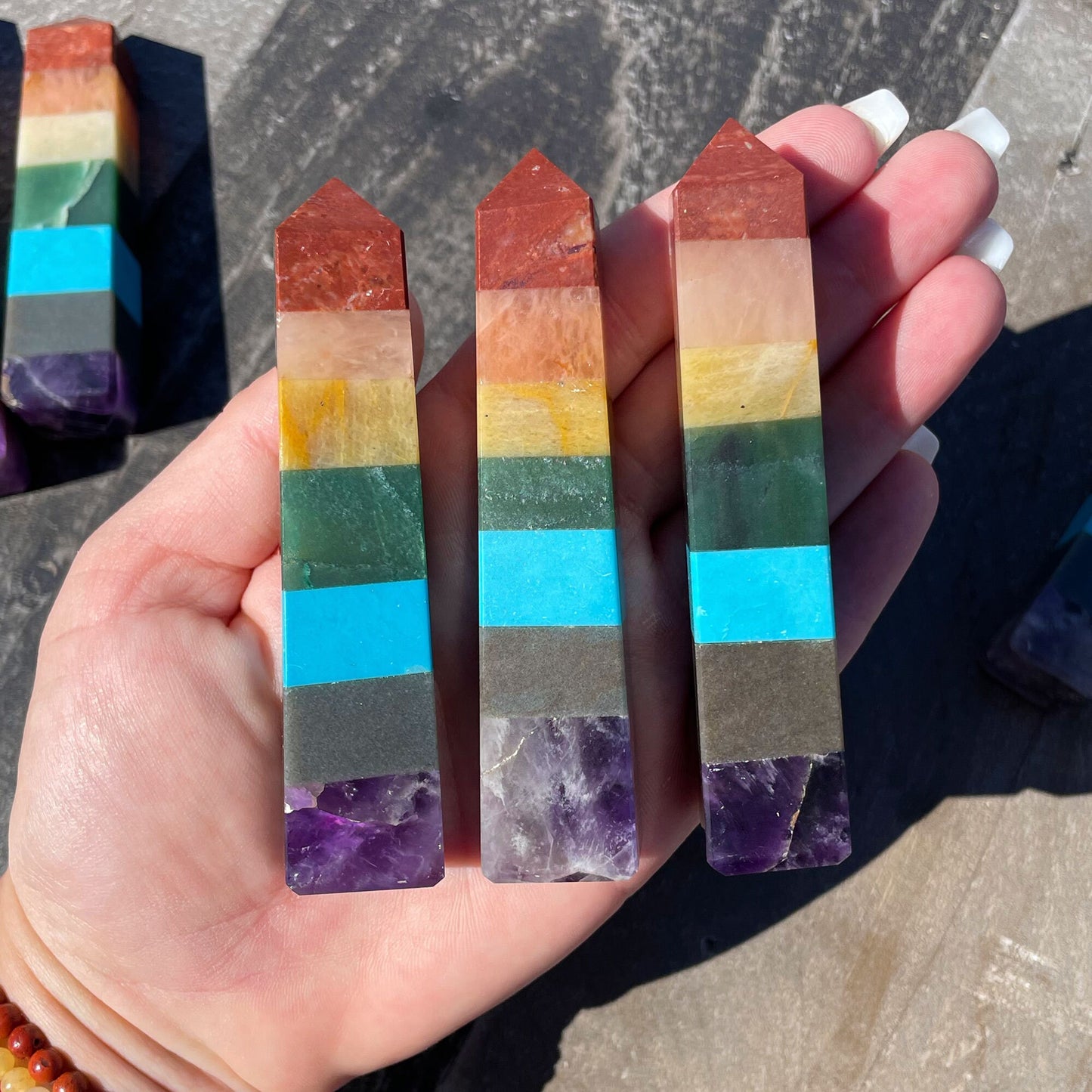7 Chakra Obelisk