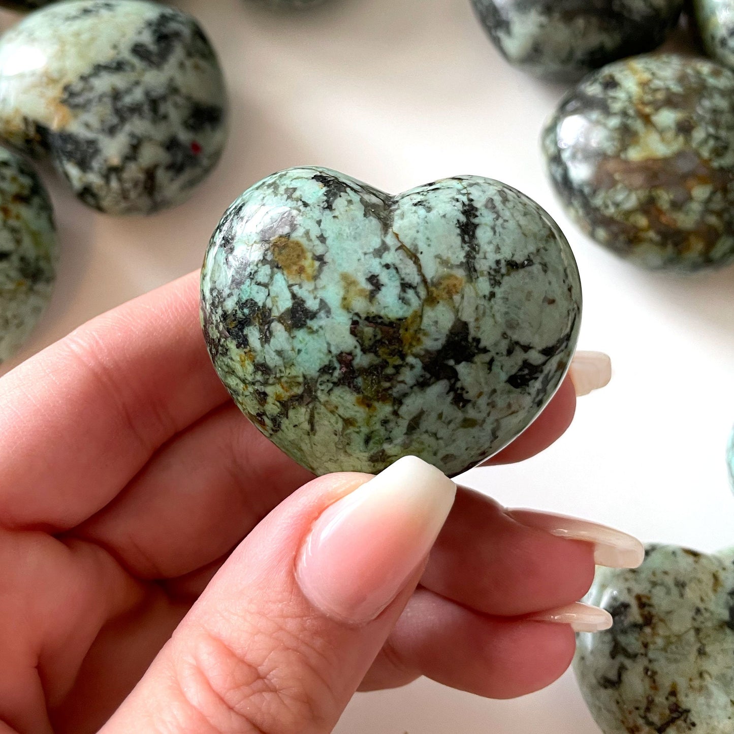 African Turquoise Heart