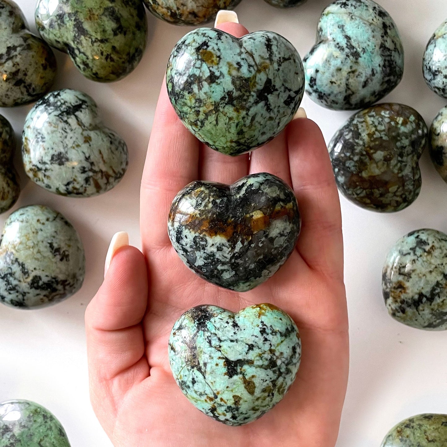 African Turquoise Heart
