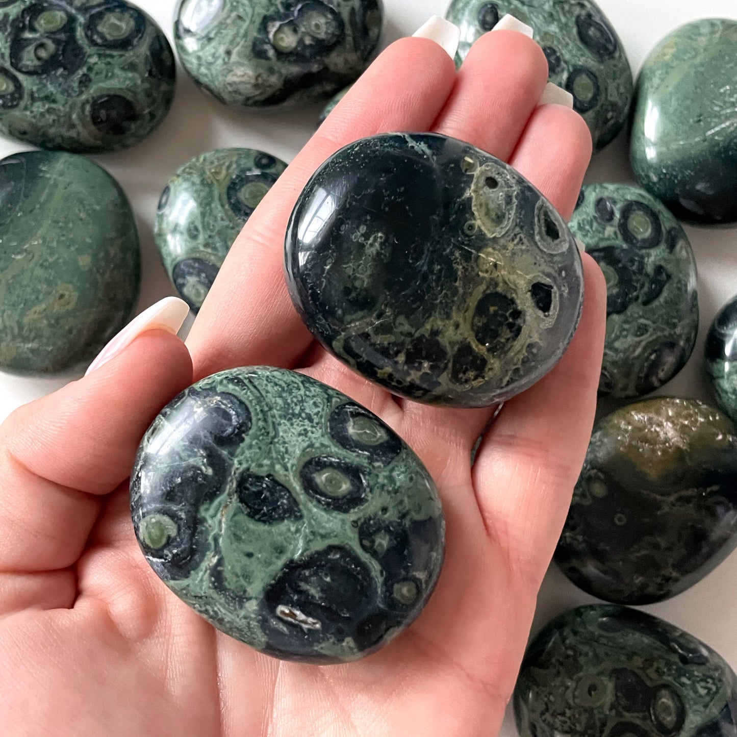 Kambaba Jasper Palm Stone