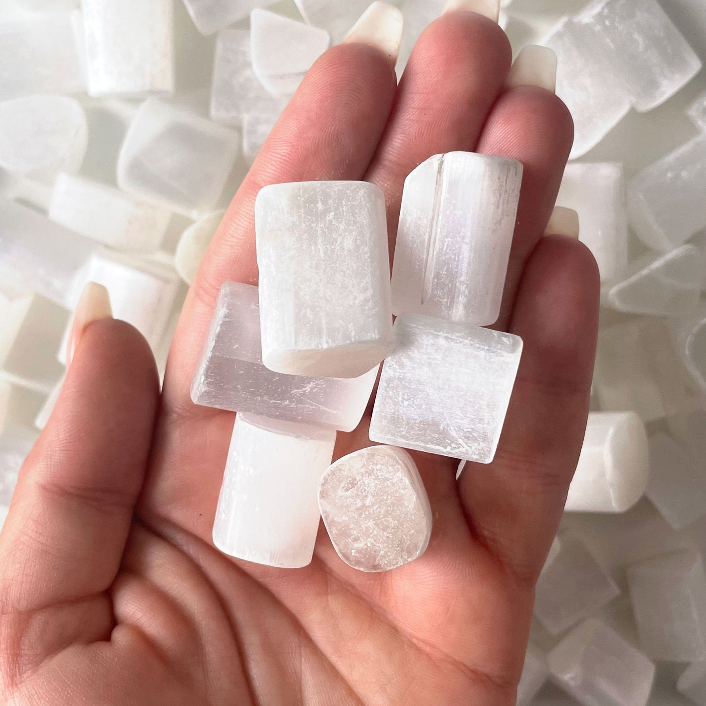 Selenite Tumbled