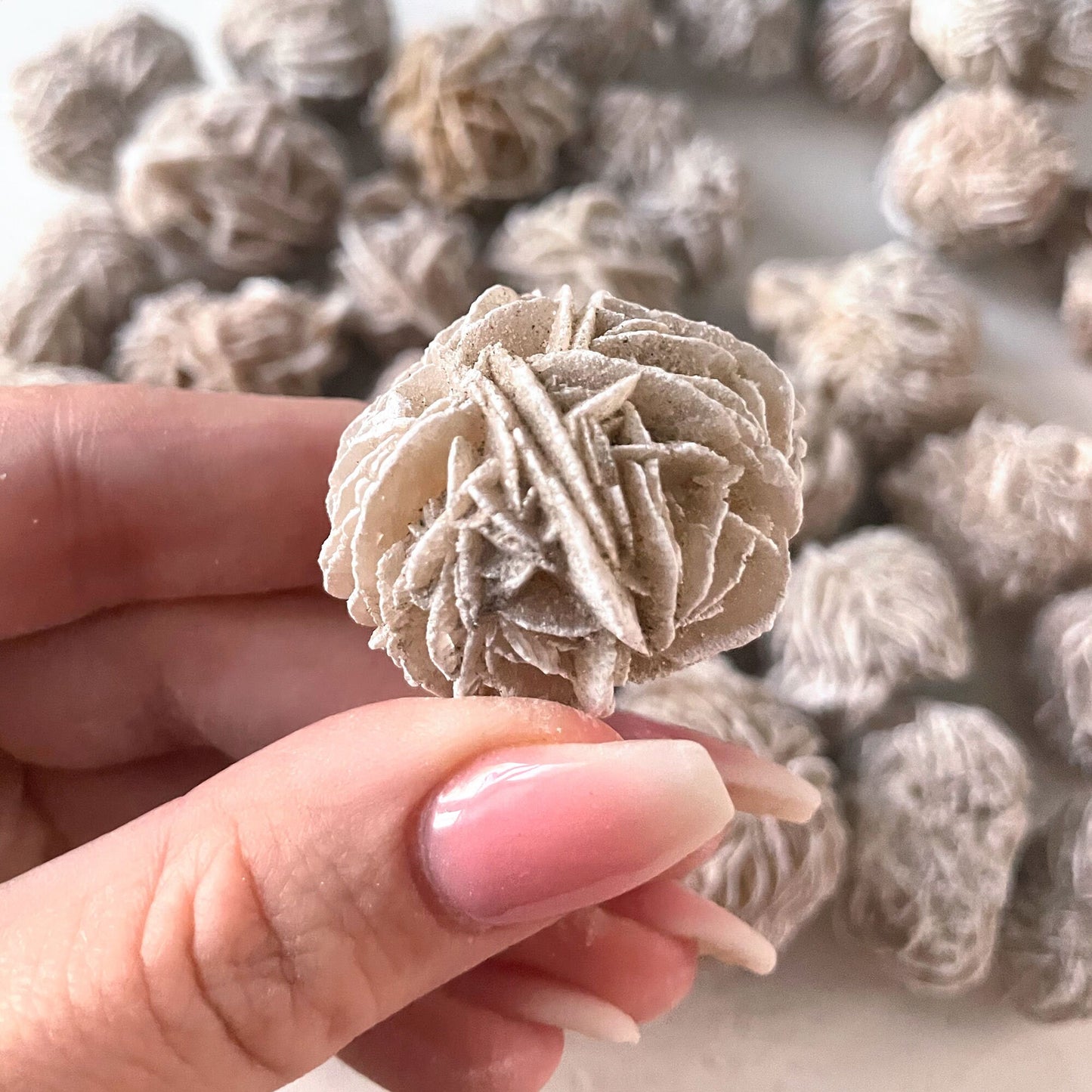 Desert Rose Selenite from Mexico | Gypsum | Purification | Detoxification | Protection | Intuition | Clears Negativity - Sole Luna