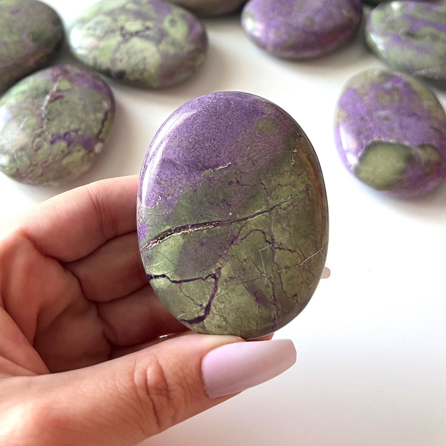 Stichtite Palm Stone