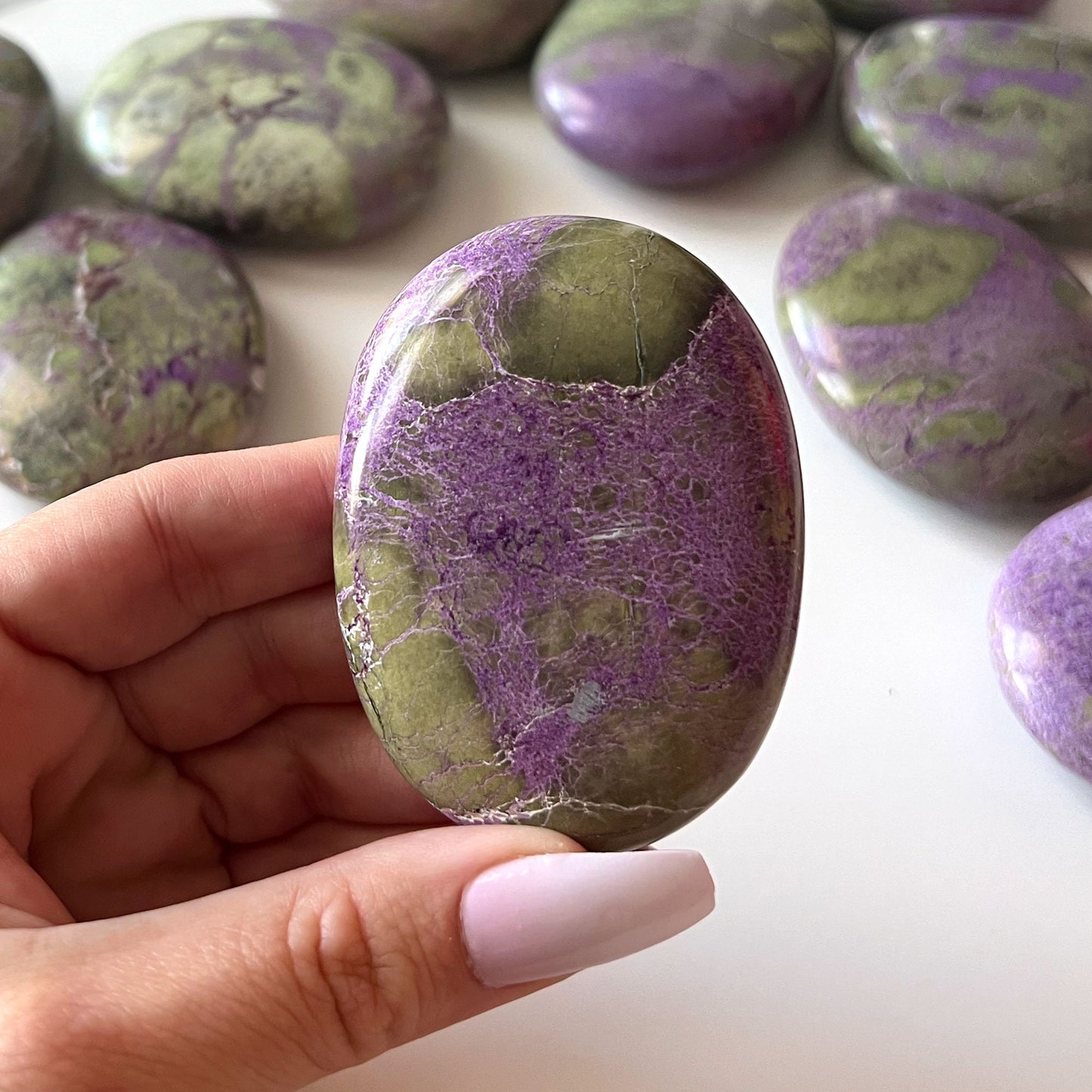 Stichtite Palm Stone