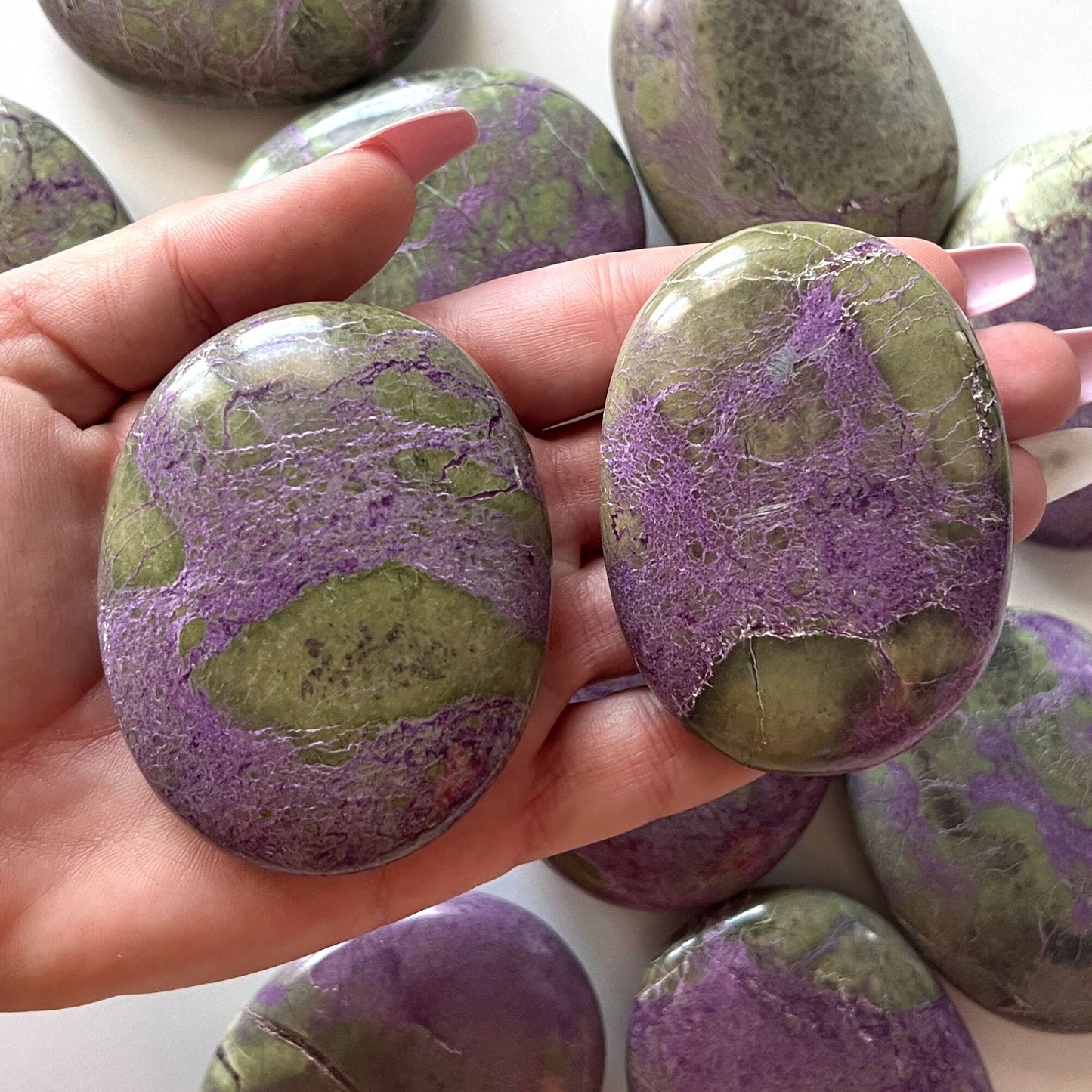 Stichtite Palm Stone