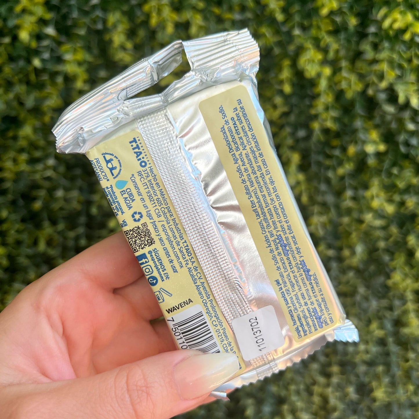 Original Esponjabon Soap T.Taio | Esponjabón | Efecto Exfoliante Con Avena | Origin: Mexico | Sponge Soap Bar | TikTok Soap - Sole Luna