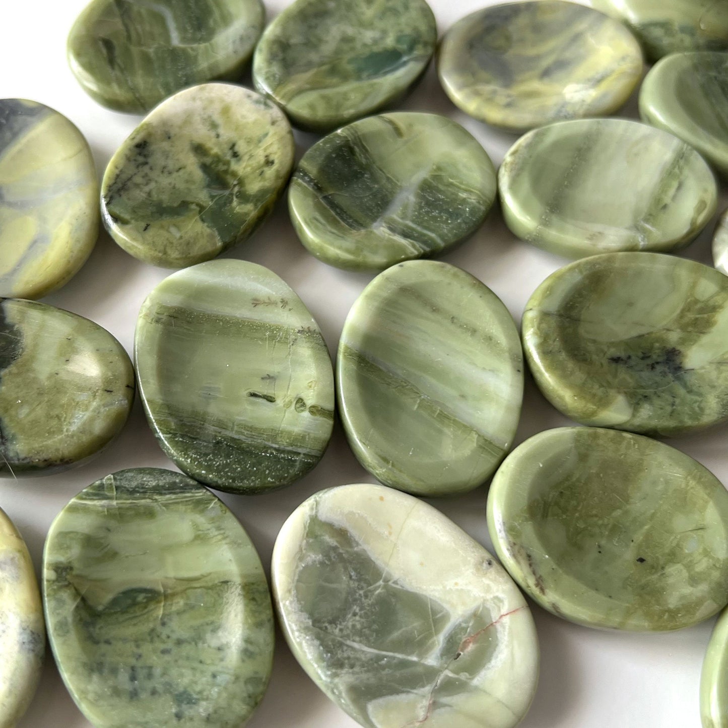 Kundalini Energy Serpentine Worry Stone | Meditation Palm Stone | Healing Crystal - Sole Luna