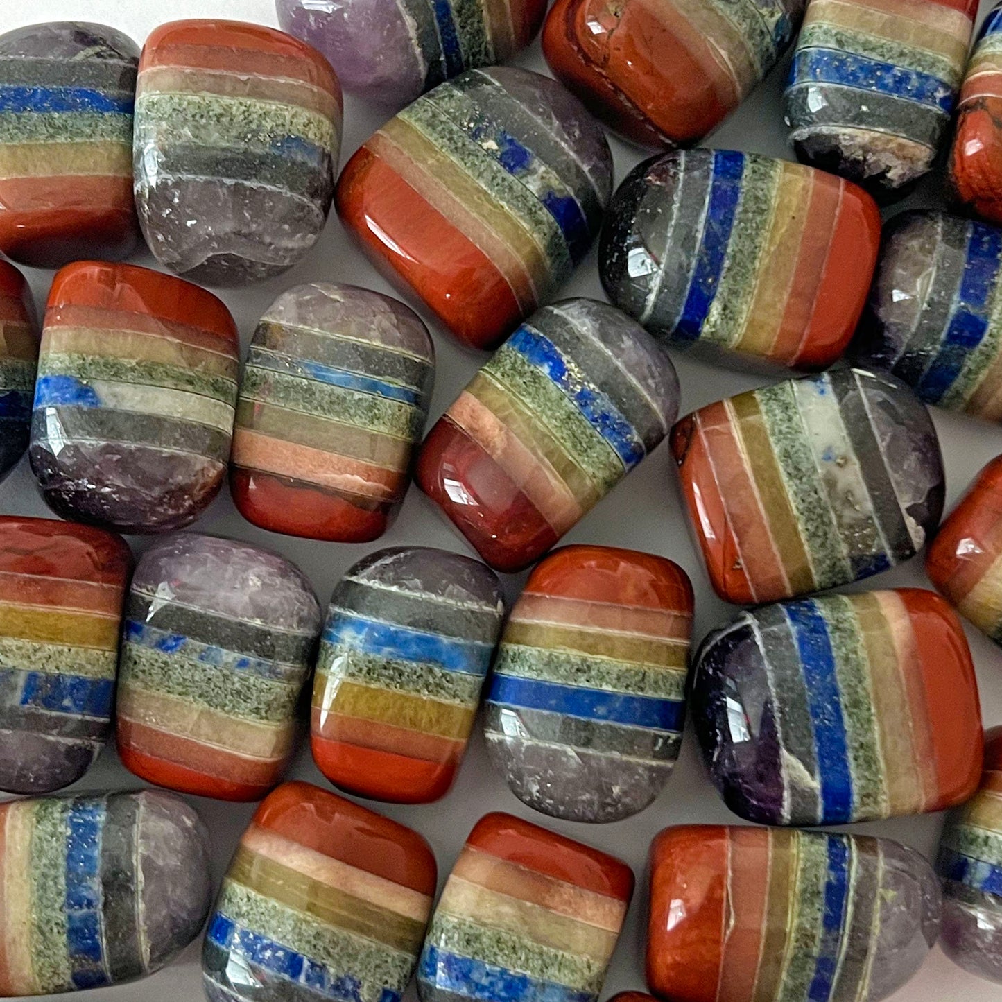 7 Chakra Bonded Tumbled