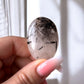 Tourmalinated Quartz Worry Stone