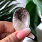 Tourmalinated Quartz Worry Stone