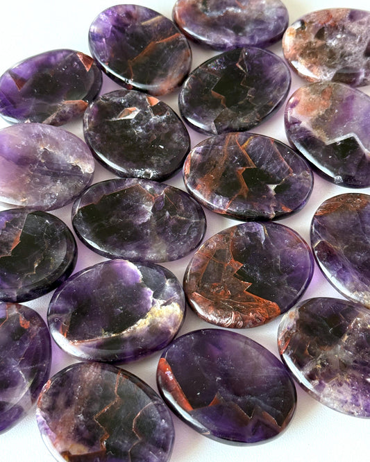 Alien Amethyst Worry Stone