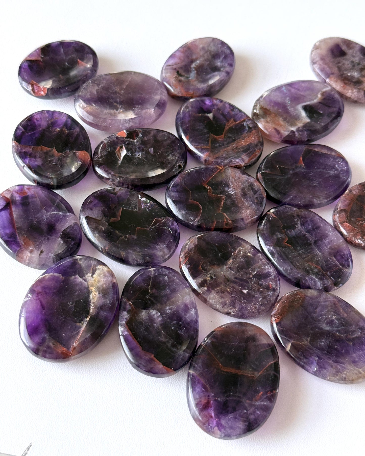 Alien Amethyst Worry Stone
