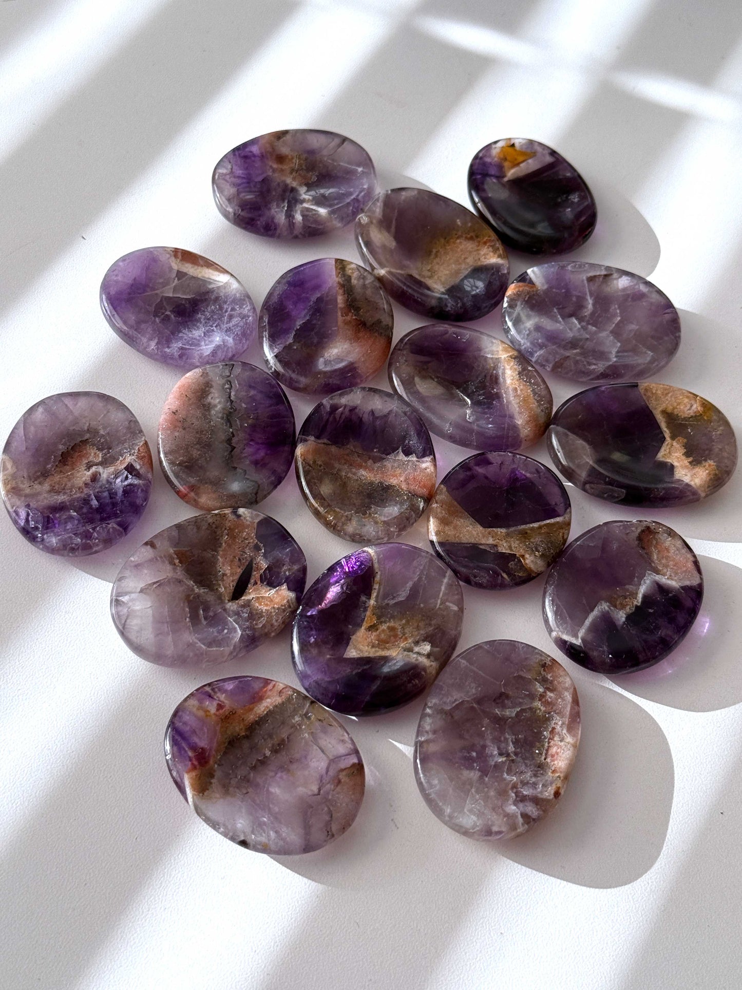 Alien Dream Amethyst Worry Stone