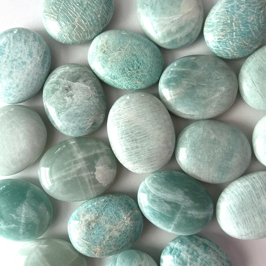 Amazonite Palm Stone