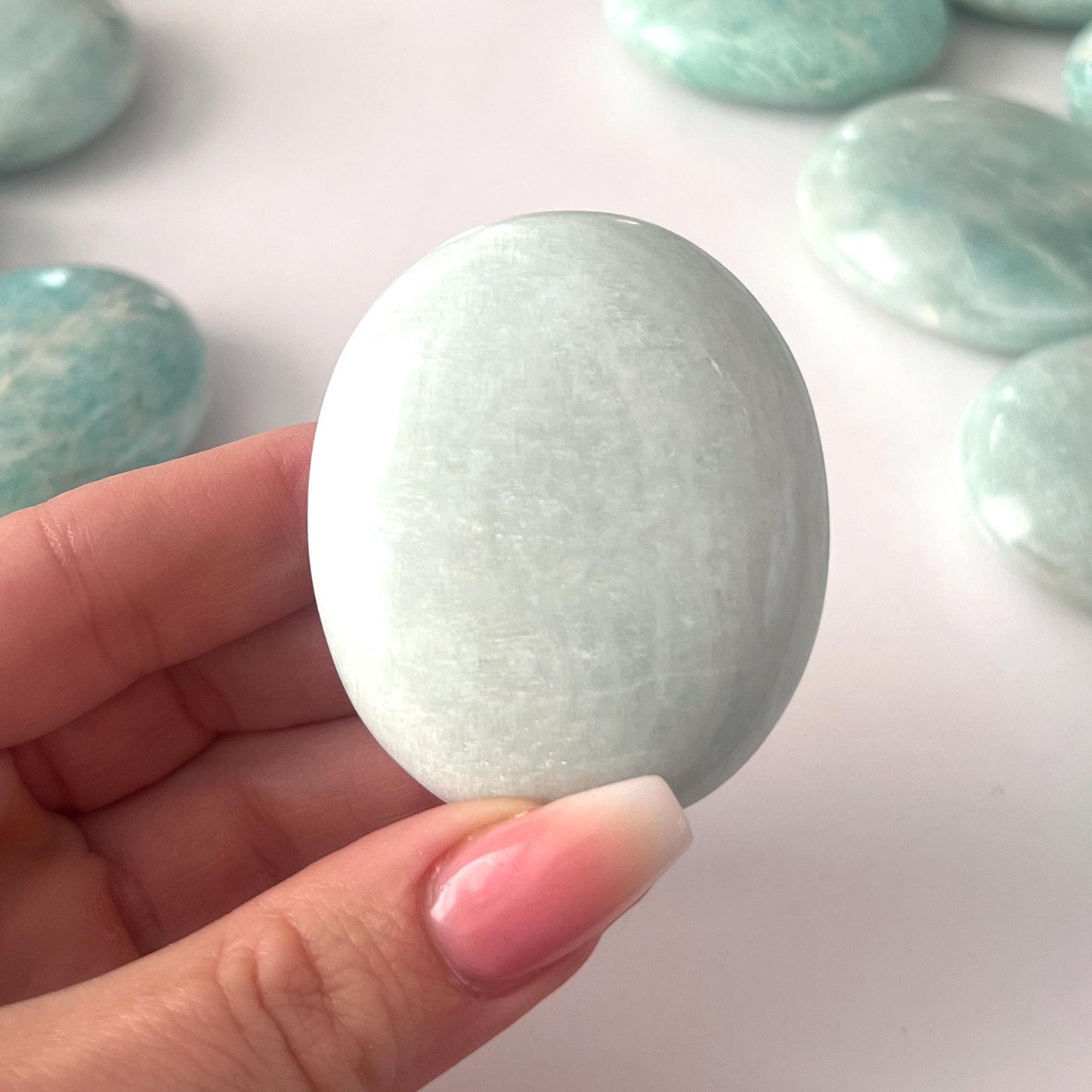 Amazonite Palm Stone