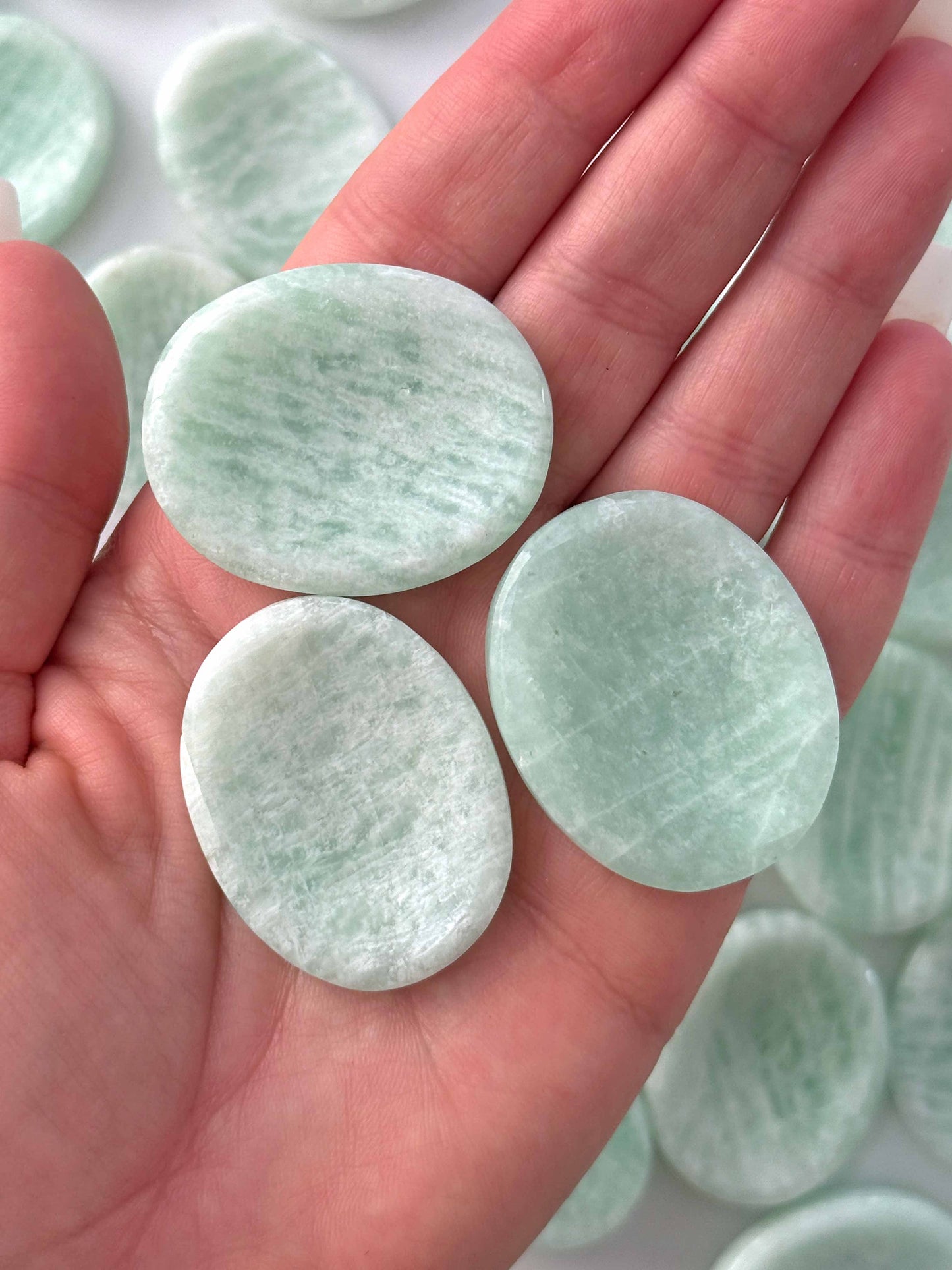 Amazonite Worry Stone