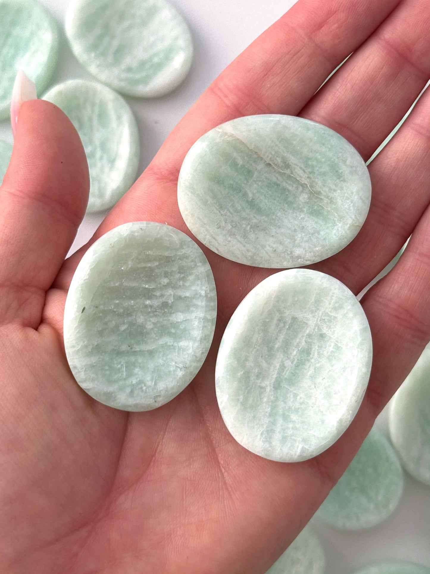 Amazonite Worry Stone