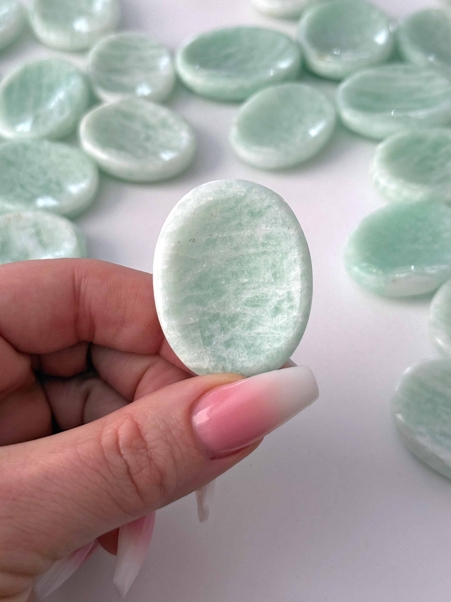 Amazonite Worry Stone
