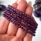 Amethyst Bracelet 4mm