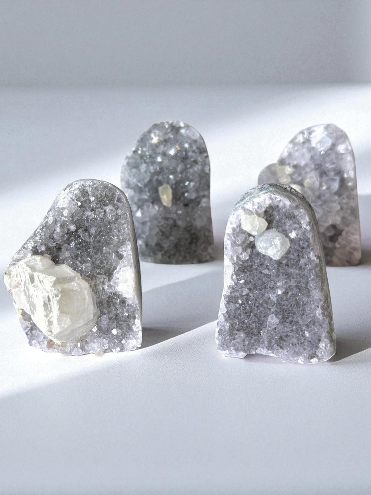 Amethyst Druzy w/ Calcite