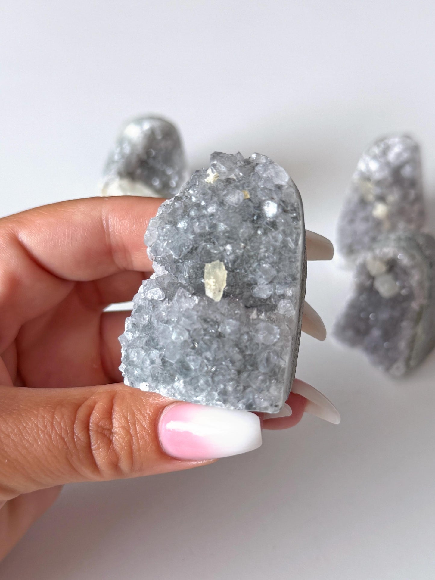 Amethyst Druzy w/ Calcite