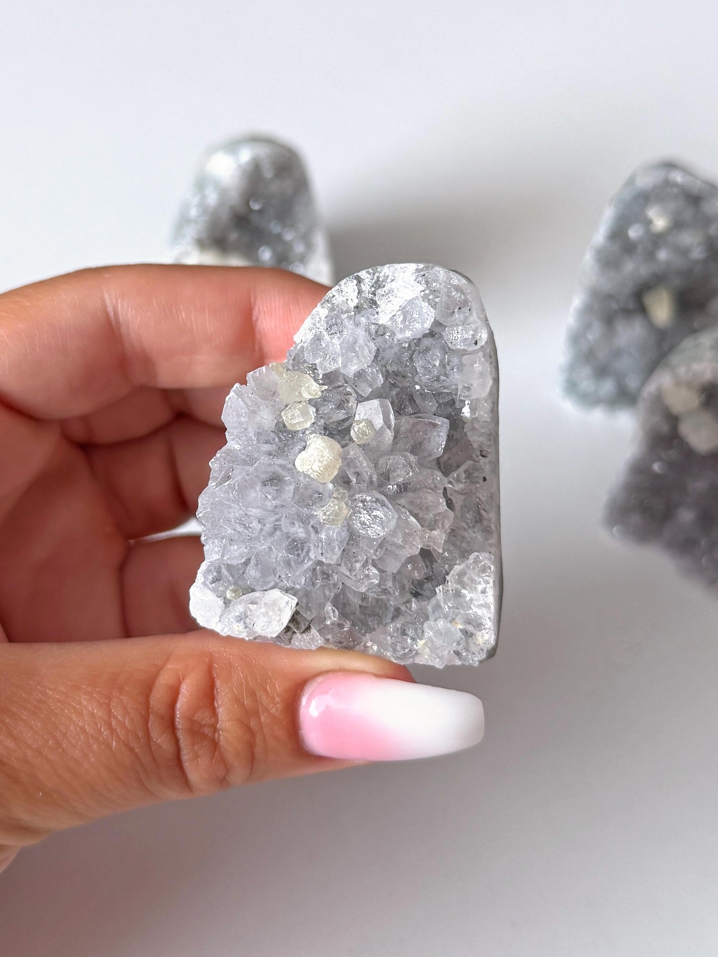 Amethyst Druzy w/ Calcite
