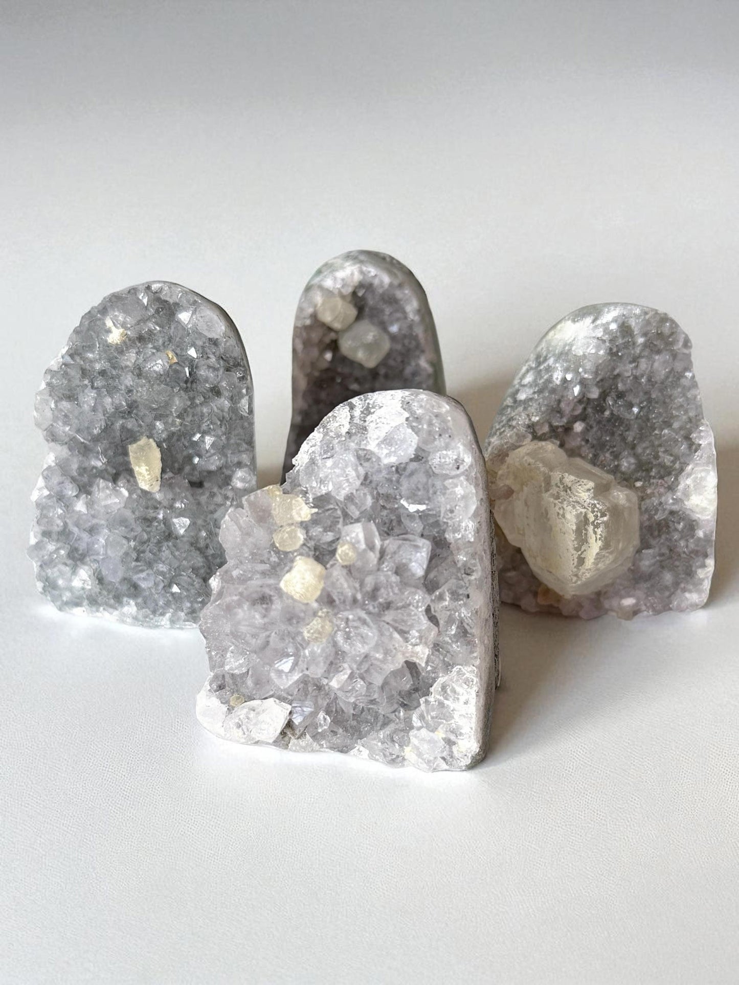 Amethyst Druzy w/ Calcite