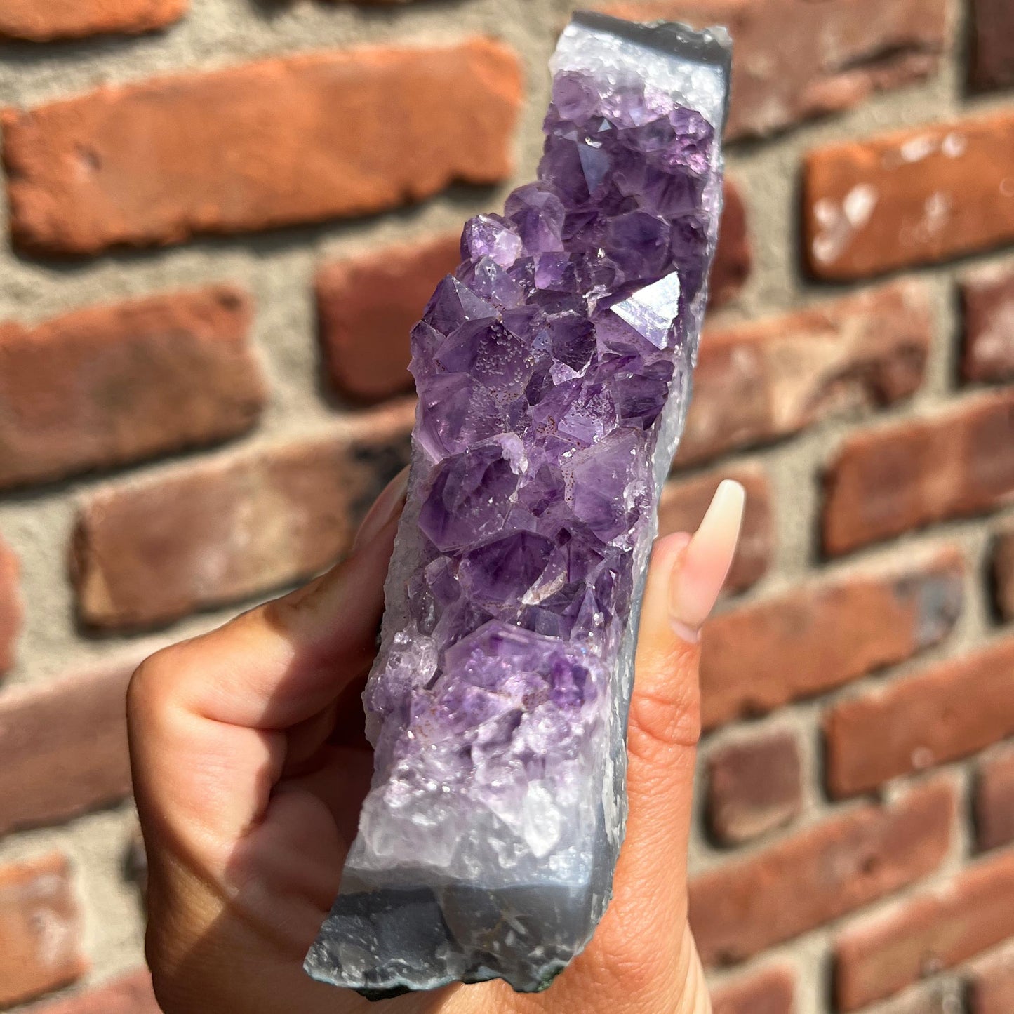 Amethyst Slice Raw Cluster