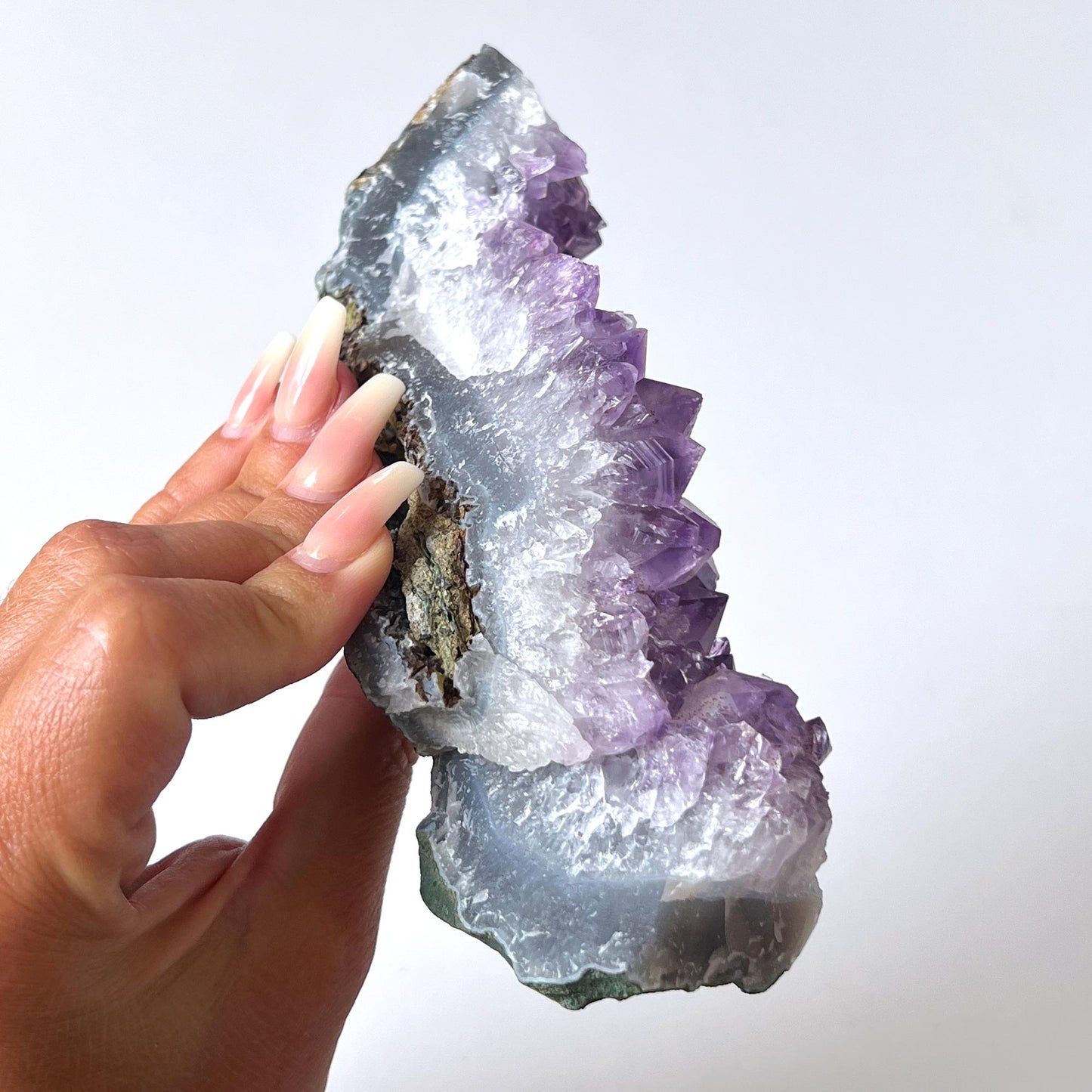 Amethyst Slice Raw Cluster