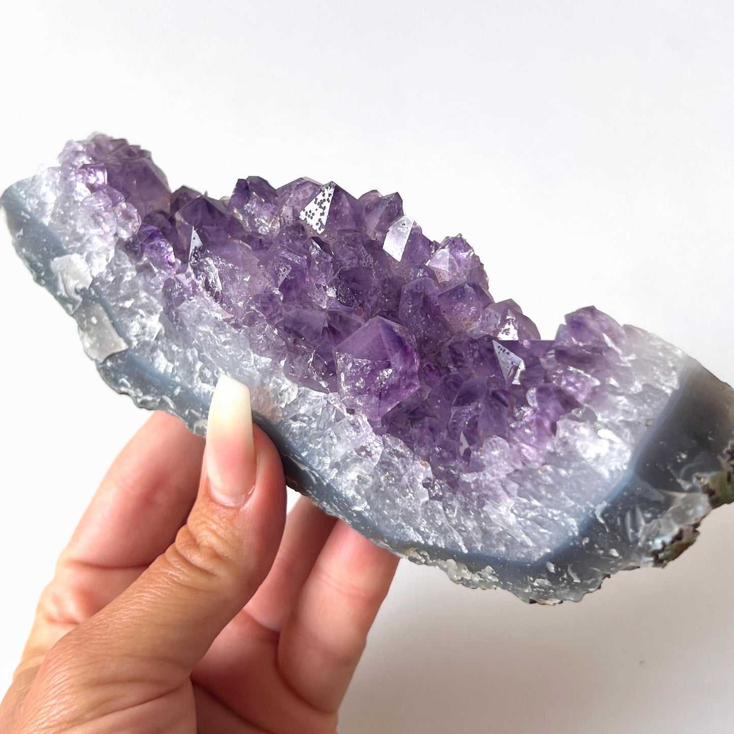 Amethyst Slice Raw Cluster