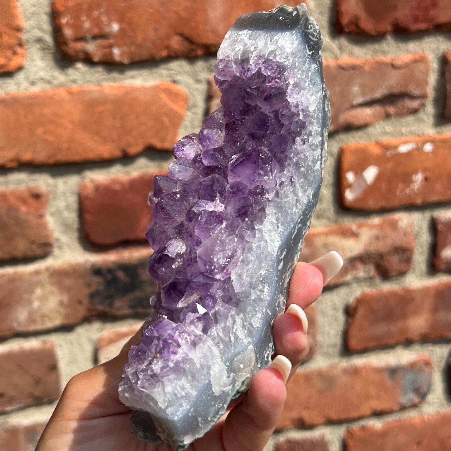 Amethyst Slice Raw Cluster