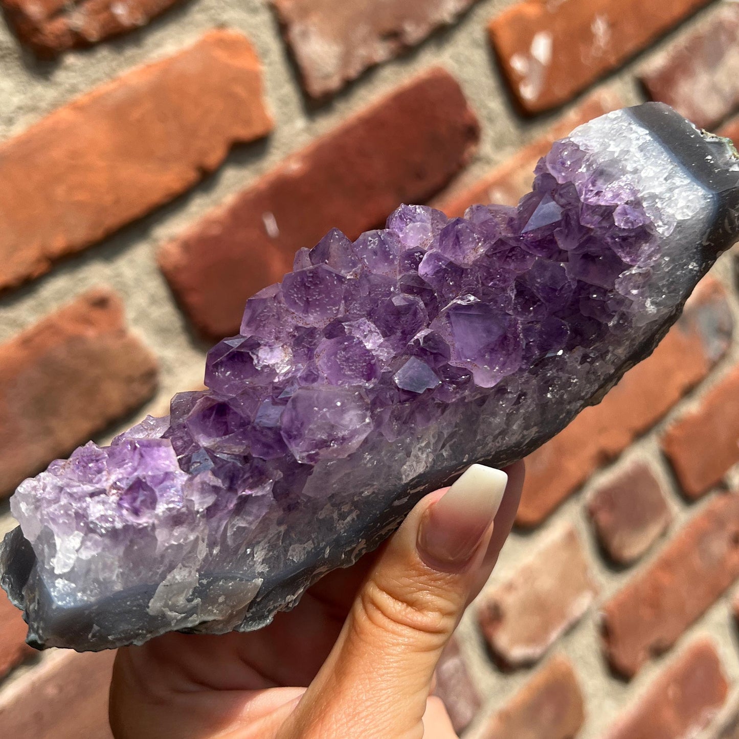 Amethyst Slice Raw Cluster