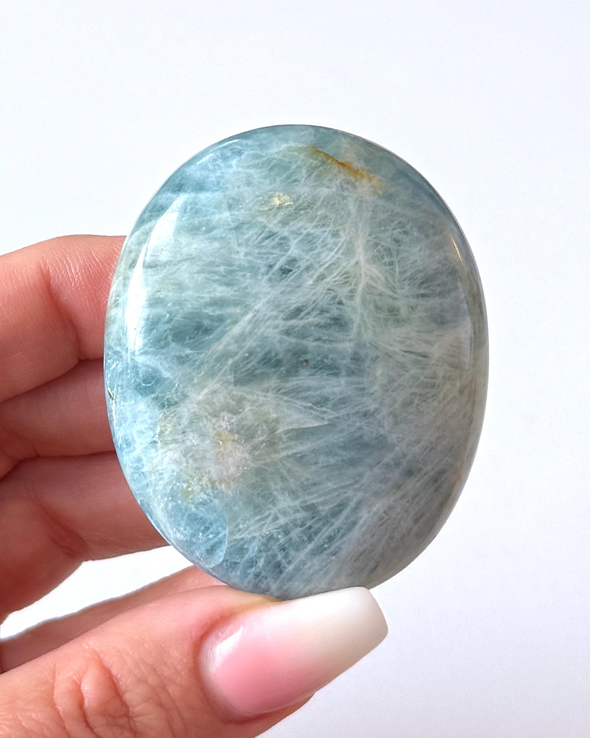 Aquamarine Palm Stone