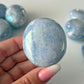 Aura Blue Calcite Palm Stone
